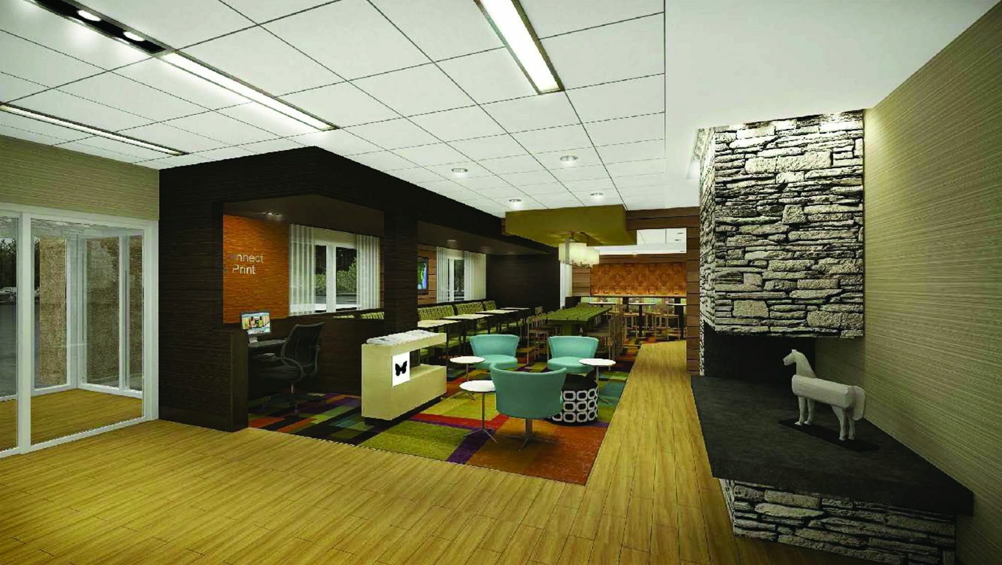 Fairfield Inn & Suites Indianapolis Airport Exteriér fotografie